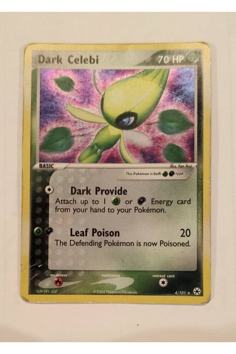 Pokémon Dark Celebi 4/101 Hidden Legends - Pokemon kort - Pocket Monster.