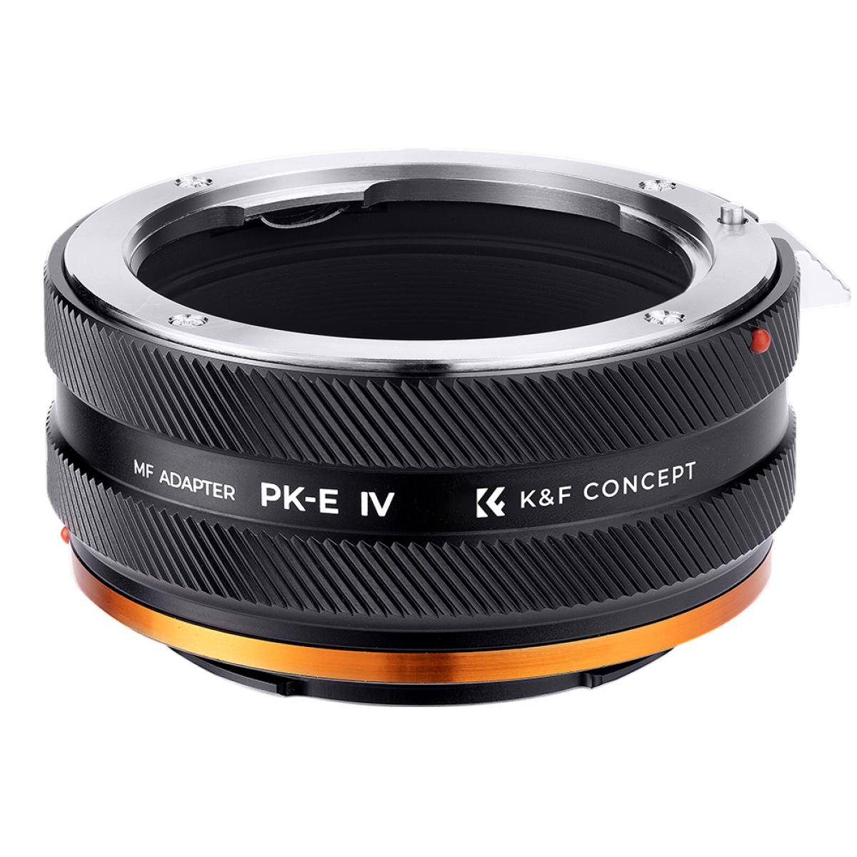 KENTFAITH FIT ART Pentax K-NEX Lens Mount Adapter Manual Focus Compatible with Pentax K Series and AF Series Lens to Sony-E NEX Mount Camera Body with Matting Varnish Design