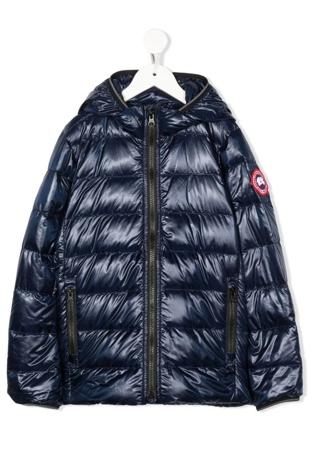 CANADA GOOSE KIDS Kids Crofton Hoody Size: XS, colour: NAVY