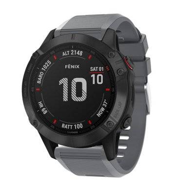 Silikonarmband Garmin Fenix 8 Pro 51mm Grå