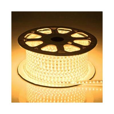 Vandtæt LED strip (Type Q) - 230V, IP67, 60 LED, 6W pr. meter, 6000K - 15 meter (restsalg)