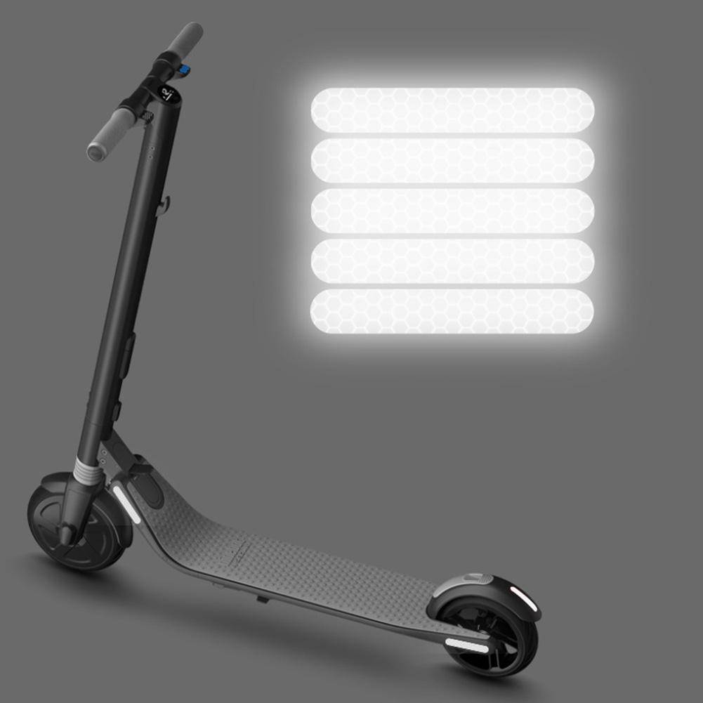 Reflekterande Dekaler För Ninebot ES1 ES2 ES3 ES4 E22 E25 Elsparkcykel silver