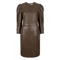 Doudou leather dress - Dante6 - 668 Smokey Olive - XL / Smokey Olive