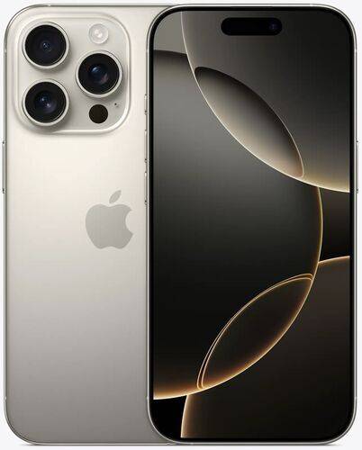 iPhone 16 Pro Max | 256 GB | Dual-SIM (2 x eSIM) | naturligt titan