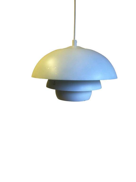 Taklampa Emil Vit 30cm. Eklunds Metall