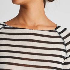 Amalie Stripe L/S Wool Top, Gai+Lisva