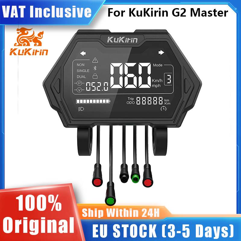 Original LCD Display For Kukirin G2 Master Electric Scooter Dashboard Screen Digital Meter Kickscooter Accessories