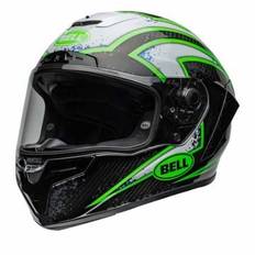 Race Star DLX Flex Xenon Gloss Black Kryptonite Full Face Helmet