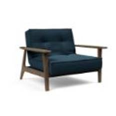 Innovation Living Splitback Frej Chair B: 112 cm - Smoked Oak/580 Argus Navy Blue