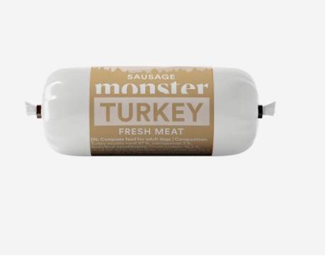 Monster Dog Sausage Turkey 400 g