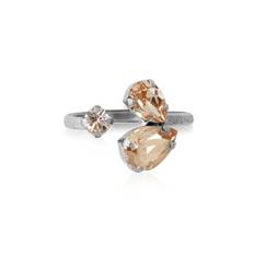 Alisia Ring Rhodium - Stjärnurmakarna