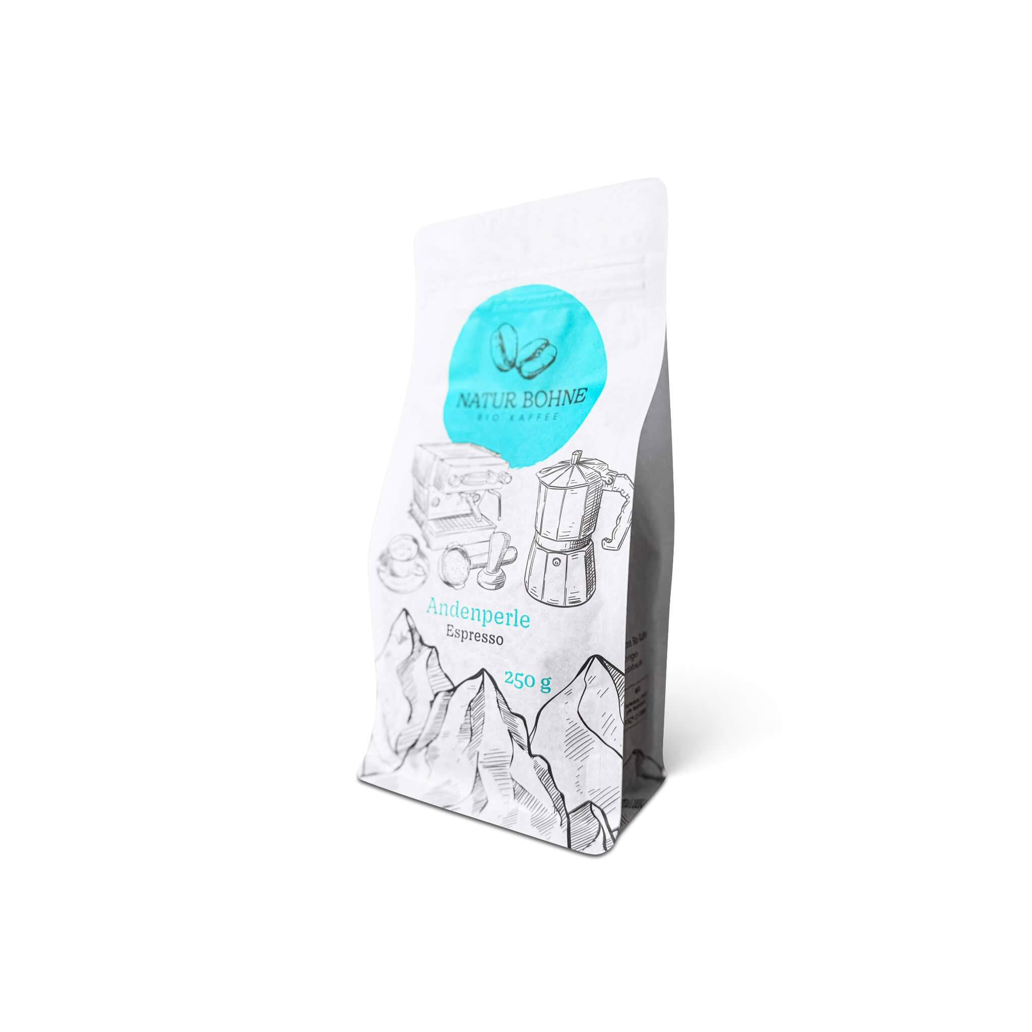 Ekologisk Espresso Andean Pearl kaffebönor