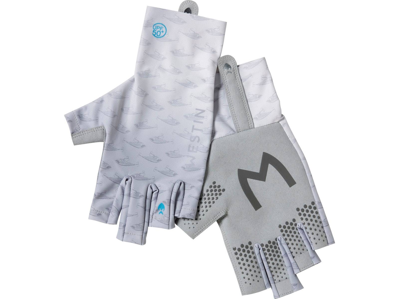 Westin Solar UPF Half Finger Glove XL Grey (XL)