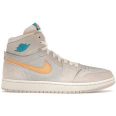 Air Jordan 1 Zoom CMFT 2 Orewood Brown Bright Citrus Sail