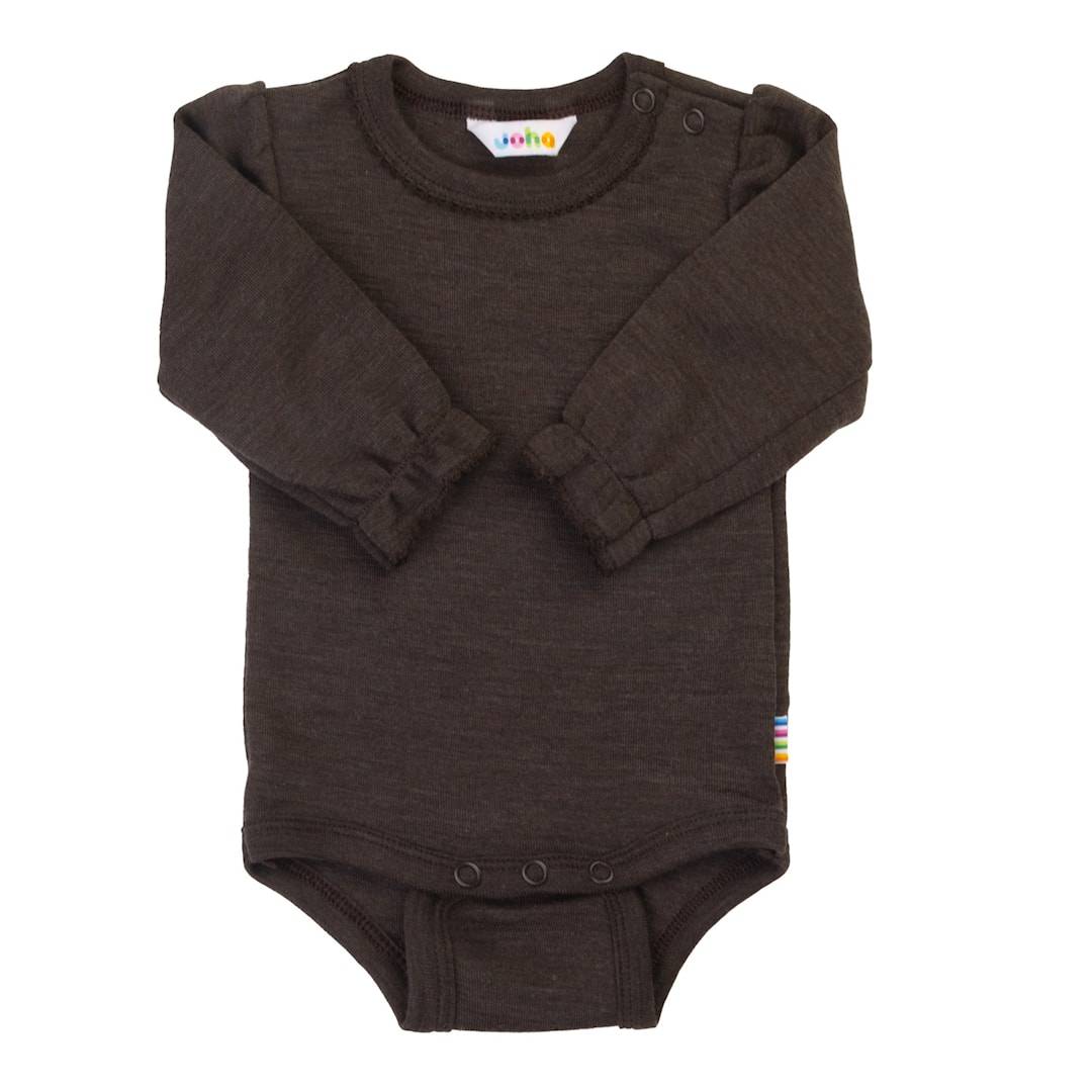 Joha Babybody I Ull Dark Brown Dark Brown 50 cm Brun 50 cm Pojkar, Flickor