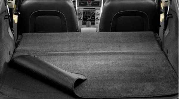 Bagagerumsmatta Textil Volvo V40 2013-