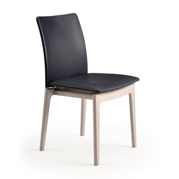 Skovby SM63 spisebordsstol - Eg hvidolie - Cognac CC læder