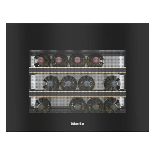 MIELE KWT 7112 iG vinkøleskab SORT, 18 flasker, 1 zone
