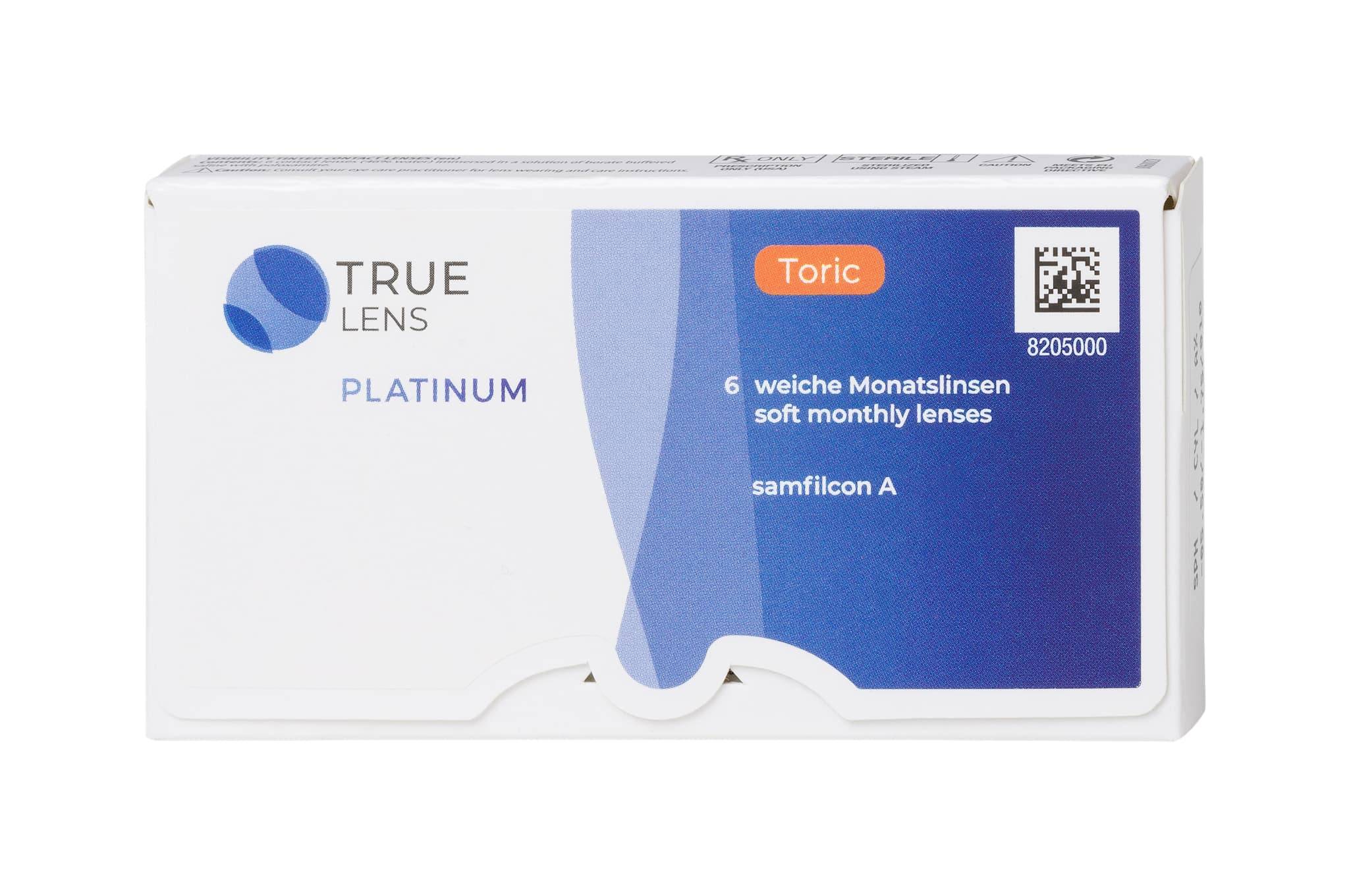 TrueLens Platinum Monthly Toric