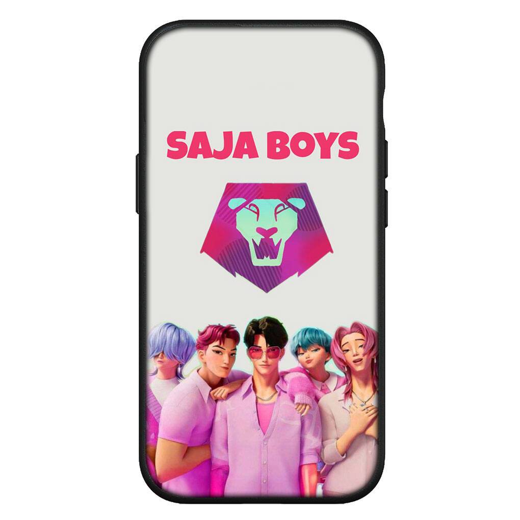 for Motorola Moto Edge 70 60 50 G54 G86 Samsung Galaxy S25 iPhone 17 16 15 Xiaomi Redmi Note 14 Pro Max Phone Case KPop Saja Demon Hunters Boys Cover for iPhone 17 Pro ceil färg