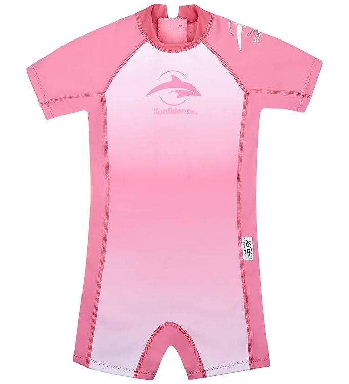 Konfidence Badoverall - UV50+ - E-Flex - Breton Rosa - Konfidence - 2-3 år (92-98) - Badkläder