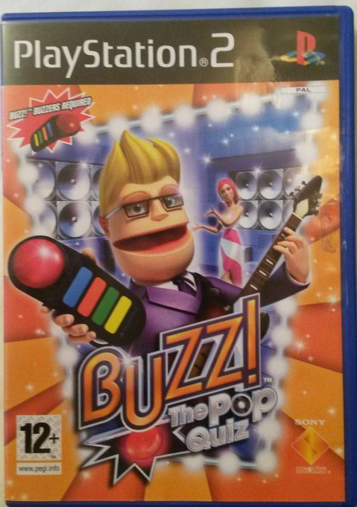 PS2 Buzz pop quiz (engelska)