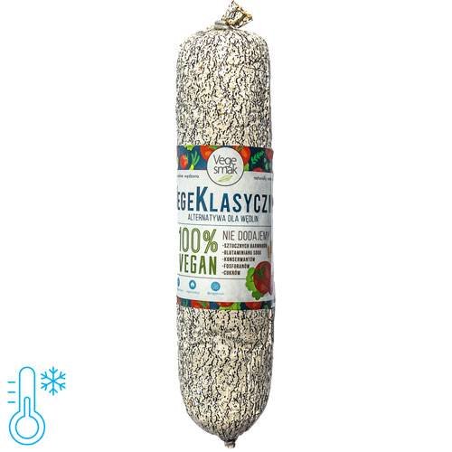 Vege Smak – Vegansk spegepølse, Klassisk, 400g, bedst før ofte god efter 26/8