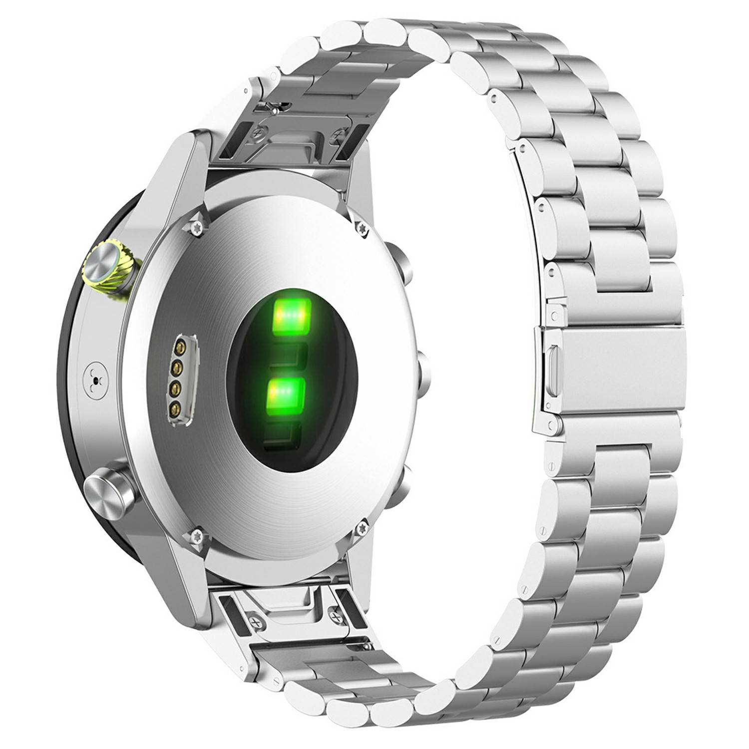 Garmin Fenix 5X/Fenix 5X Plus Snyggt armband i titan, Silver