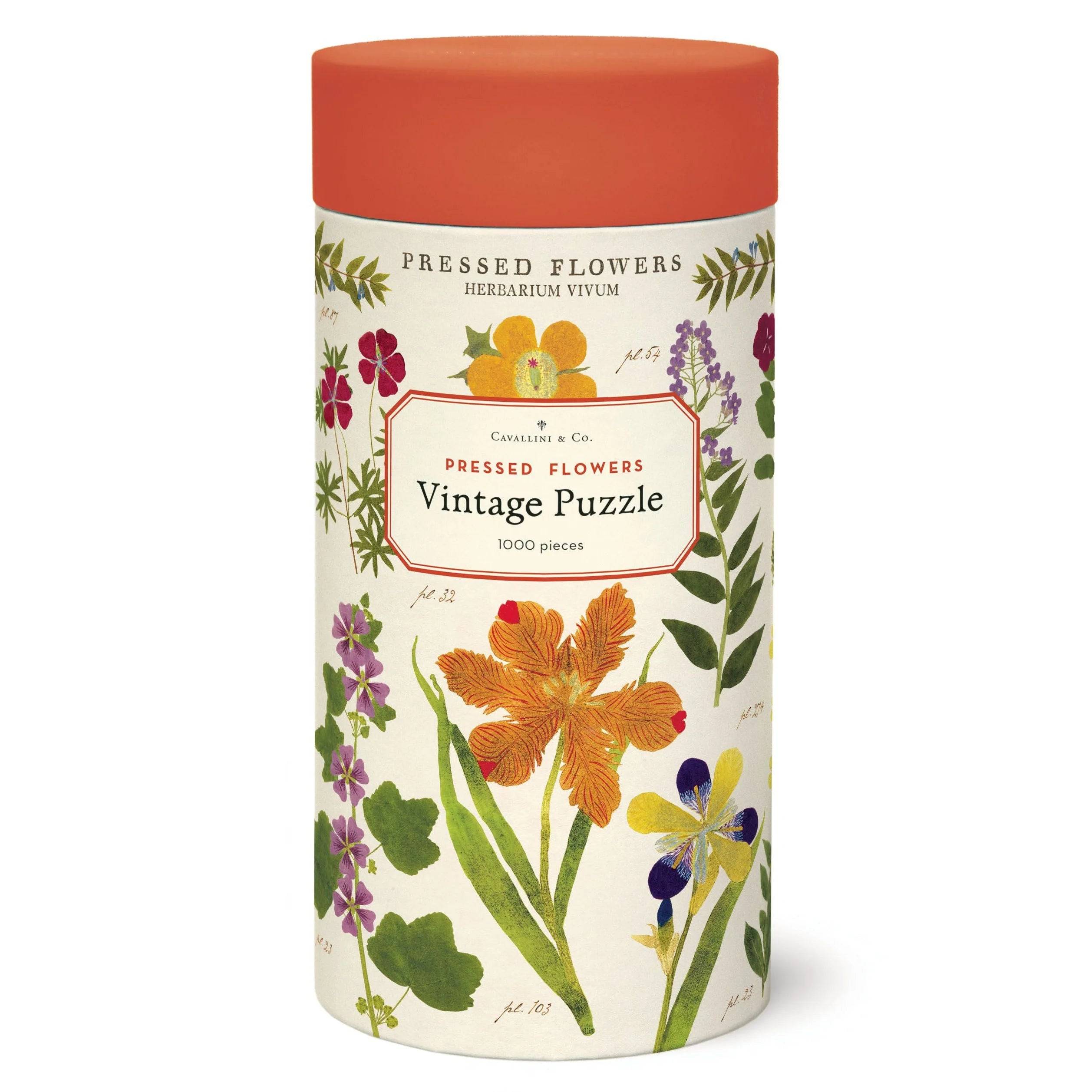 Puslespil, Pressed flowers, 1000 brikker