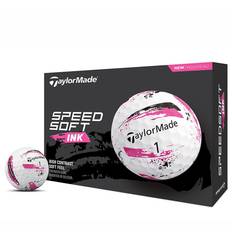 TaylorMade SpeedSoft Pink Ink Golfbolde