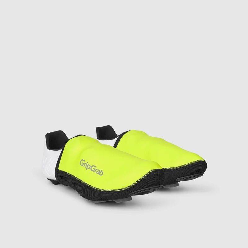 GripGrab PACR Windproof Road Toe Covers - Skoöverdrag Yellow Hi-Vis 48 - 49