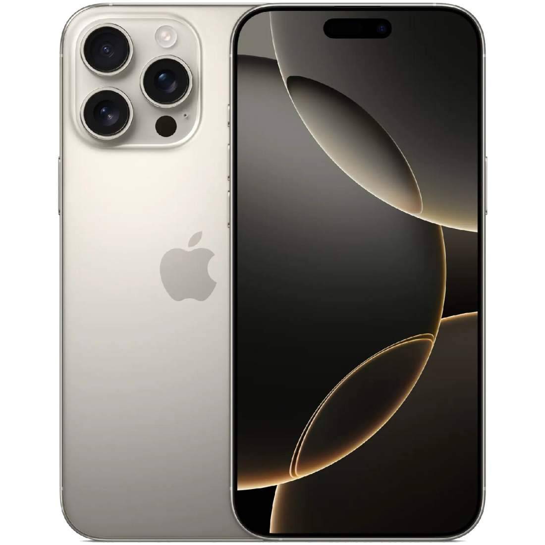 iPhone 16 Pro Max 512GB – Natural Titanium, 6,9" skärm