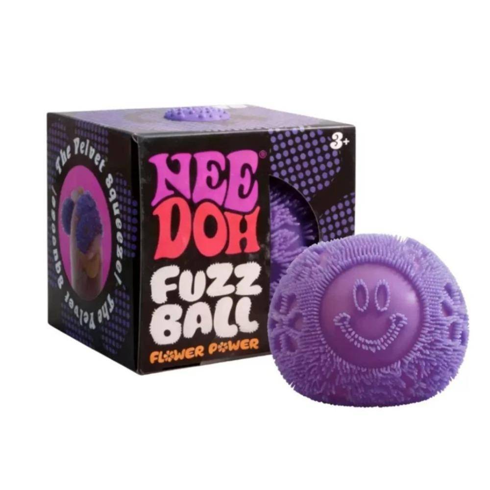 Nee doh smiley face blomma plyschleksaker squishy leksaker squishies klämbara fluffiga bollar kläm-kläm kul stresslindrande leksaker stress. pink