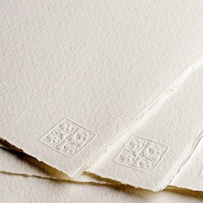 Akvarellpapper Saunders 425g SLÄT 76x56cm 10p