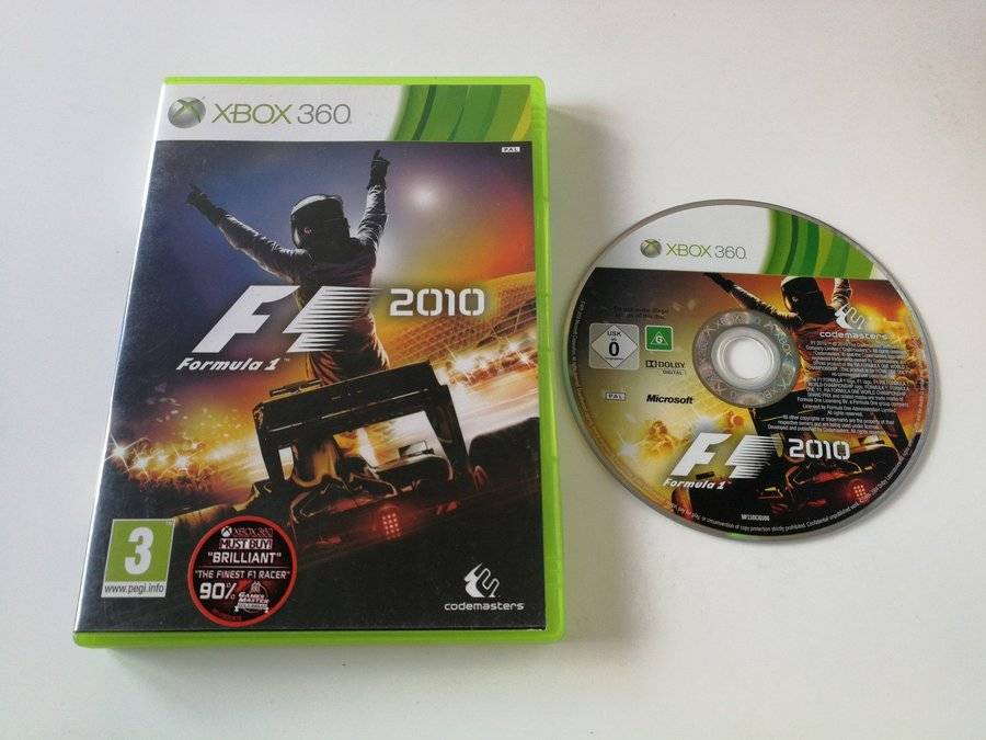 F1 Formula 1/One 2010 till Xbox 360