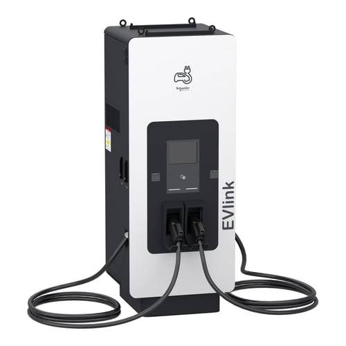 Schneider Electric EVlink Pro DC lynlader 180kW 2xCCS2 7,5m