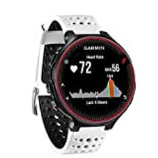 FunBand Armband för Garmin Forerunner 235, ersättningsarmband för Garmin Forerunner 235/220/230/620/630/735XT/ Approach S20/S5/S6 Smartwatch (vit och svart)