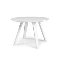 Sidobord Tenzo Lola Ø60 cm Vit