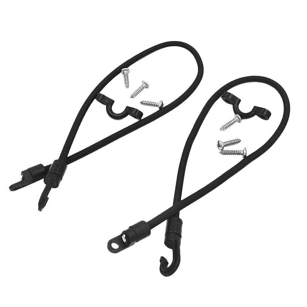 (12) 2 Pieces Marine Boat Fishing Rod Tamer Strap Holder Deck Mount Connector 18"