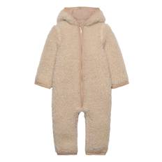 HUTTELIHUT Pram Suit Wool Teddy W. Lin. |Kräm |62