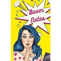 EK-Boom Notes. Cuaderno A5. Diseño Pop-Art. 150 páginas. Ideal para regalo.