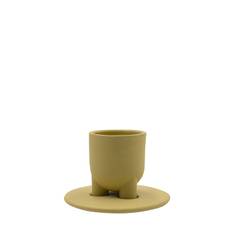 Stoneware Cup & Saucer