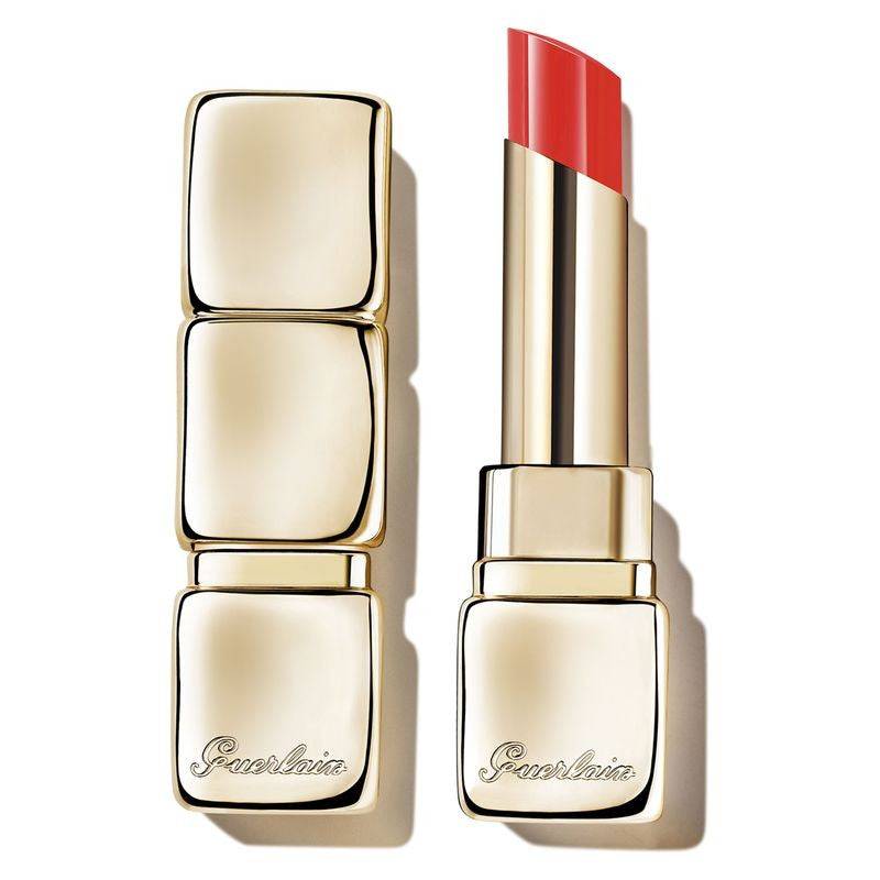 Guerlain Kiss Kiss Glans Bloom - Strålande läppstift med 95% ursprungsingredienser Naturale 520 - Kärlek Bloom (3,2G)