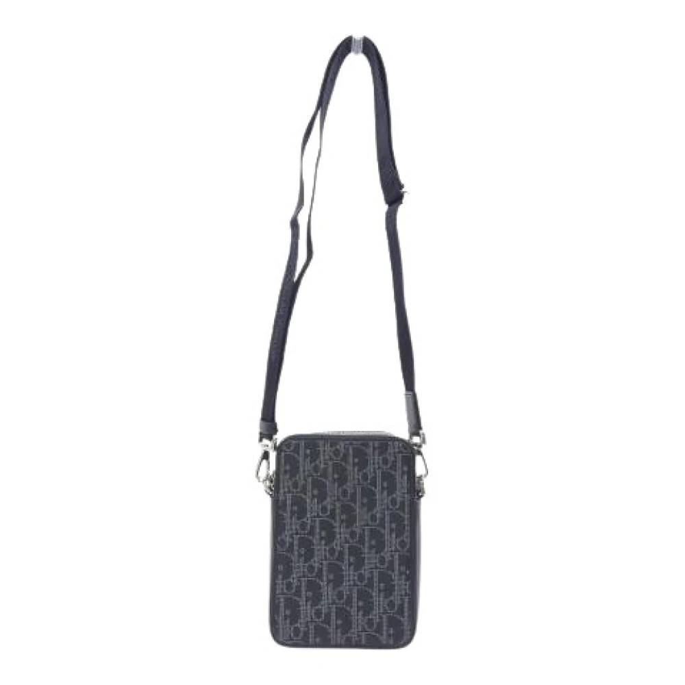 Dior Vintage - Pre-owned Oblique Canvas Shoulder Bag Vintage - Dam - ONE Size -