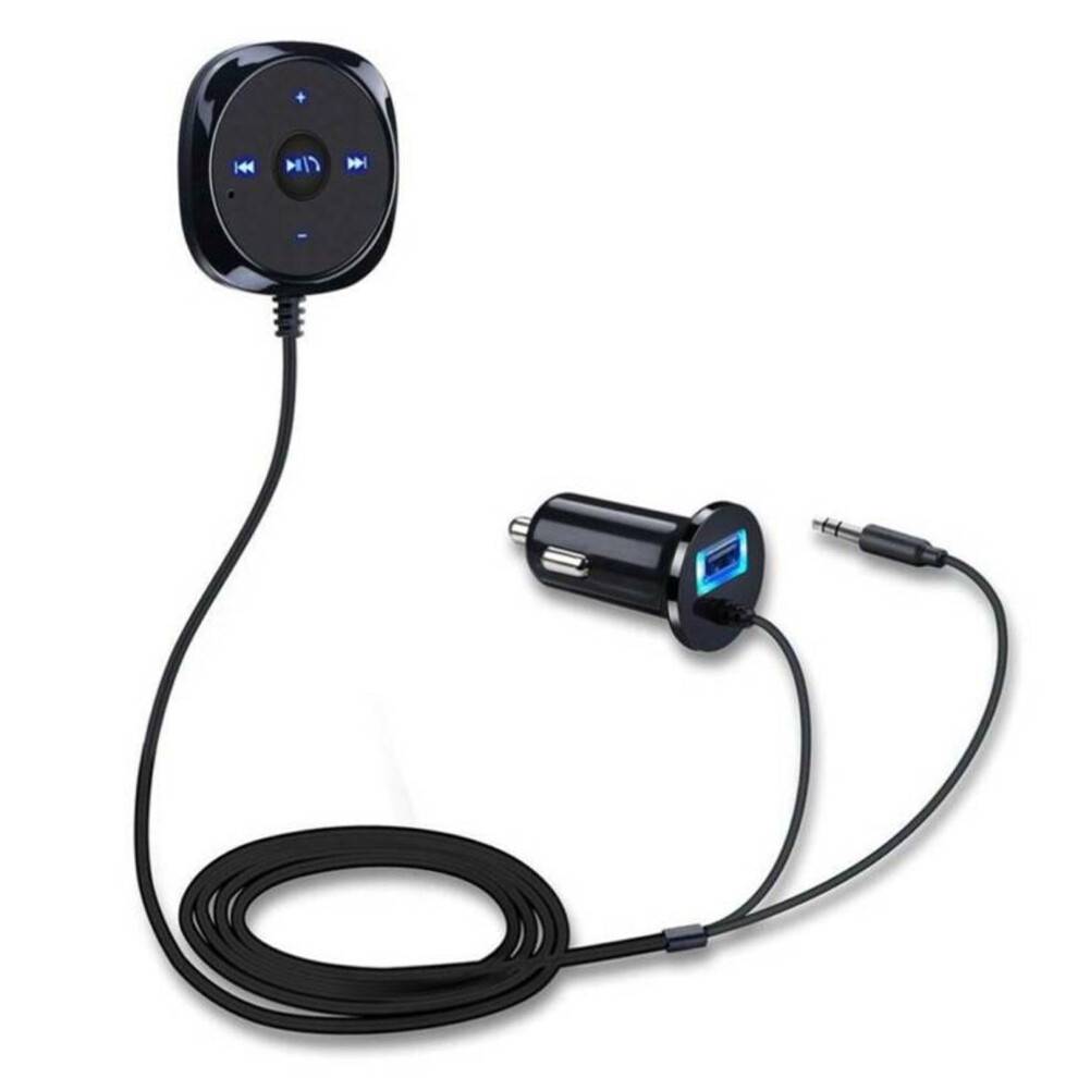 Bluetooth-lydmodtager til bil AUX MP3-afspiller USB-adapter