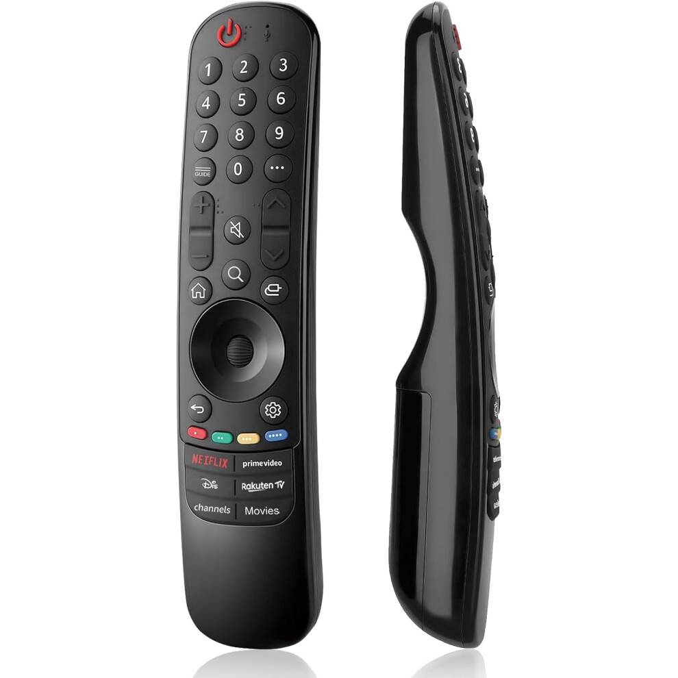 Erstatning til LG TV Fjernbetjening kompatibel med Many LG Smart TV - Universel til LG Magic Remote MR24GA MR23GA MR22GA MR21GA MR20GA OLED