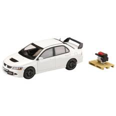HJ64 Mitsubishi Lancer Evolution 8 MR GSR with engine display model White solid finished product 1/64