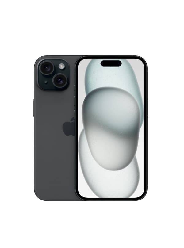 Apple iPhone 15 128GB 5G smartphone - Svart
