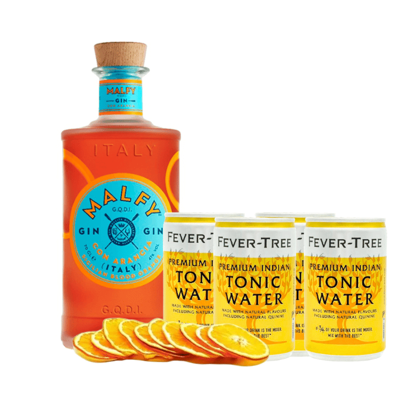 Appelsin Pakke m. Malfy Con Arancia Gin 41% 70 cl..