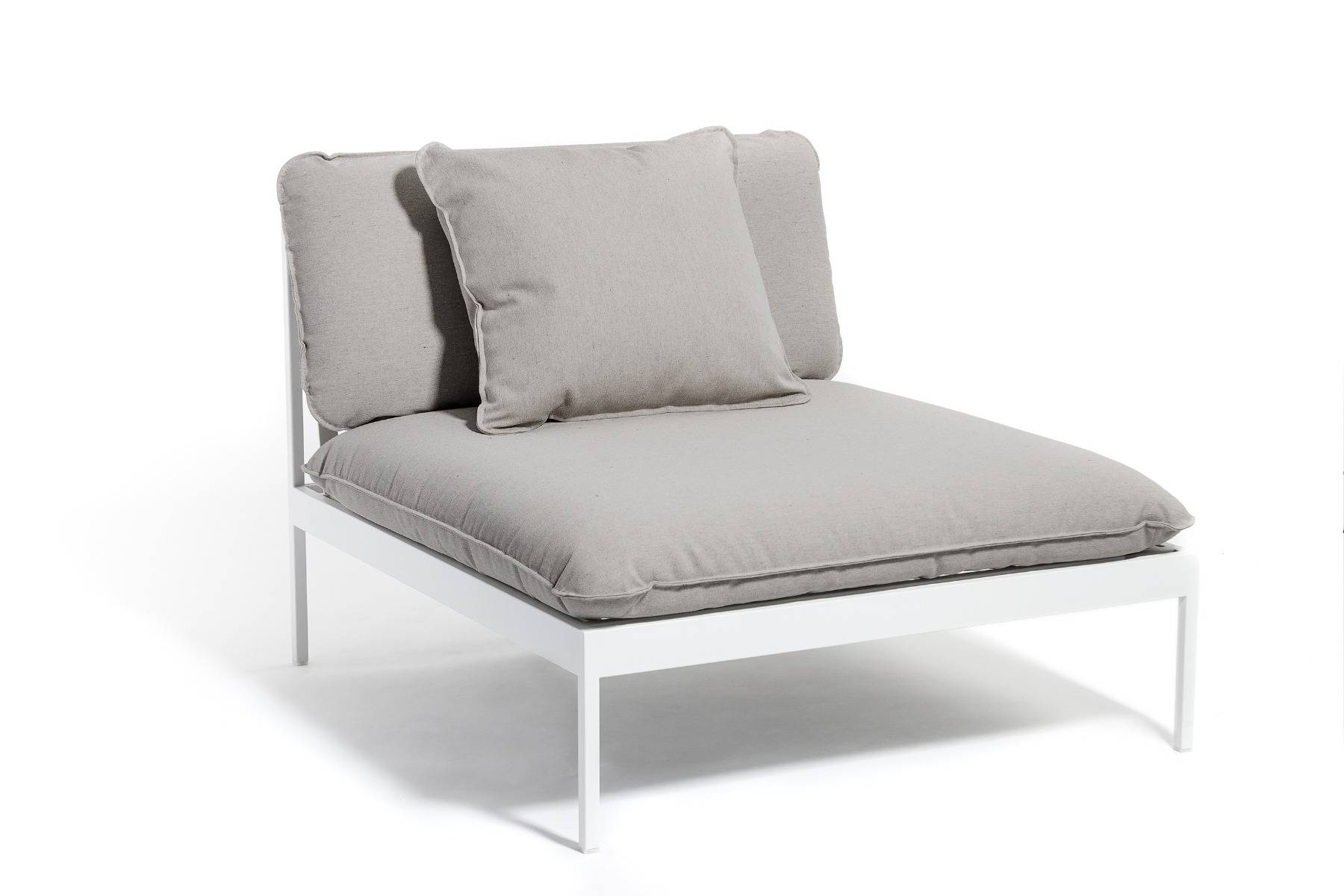 Skargaarden Bönan Lounge Chair Light Grey Sling